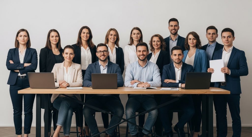 Hybrid workforce model