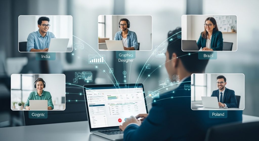 Offshore workforce outsourcing